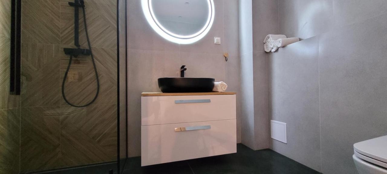 Sloneczny Apartament Z Ogrodkiem Gdaňsk Exteriér fotografie