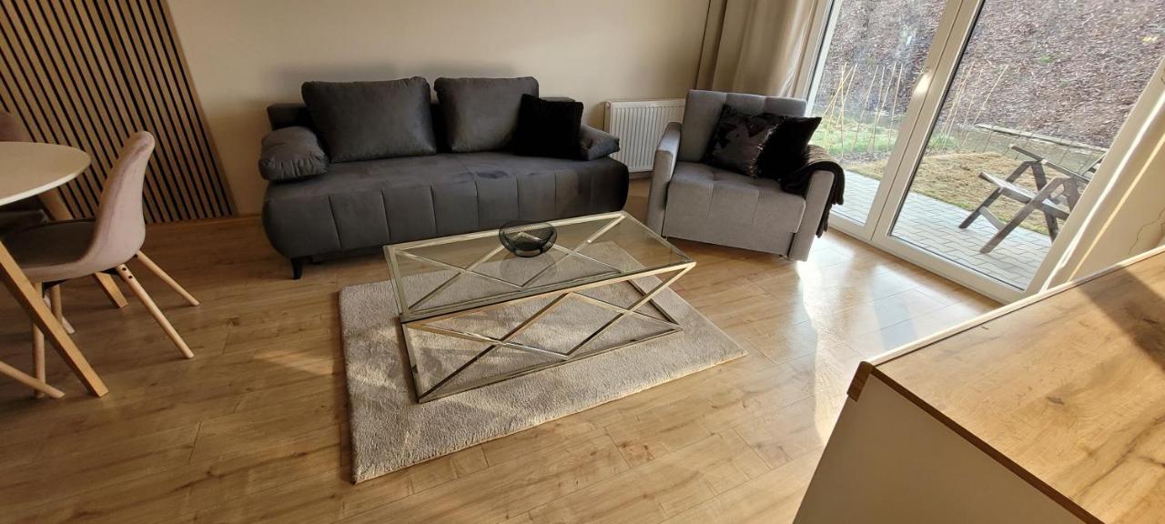 Sloneczny Apartament Z Ogrodkiem Gdaňsk Exteriér fotografie