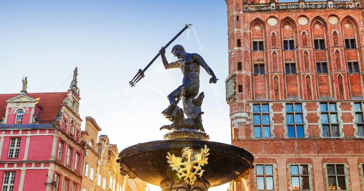 Sloneczny Apartament Z Ogrodkiem Gdaňsk Exteriér fotografie